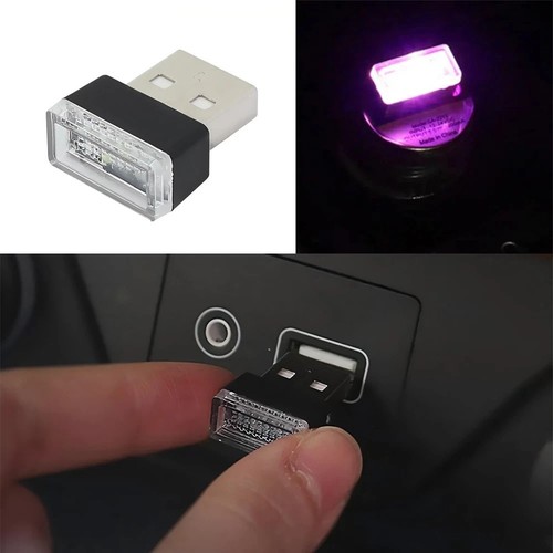 Purple mini usb car - purple,