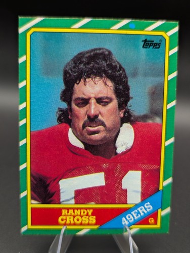 1986 topps randy - cross,