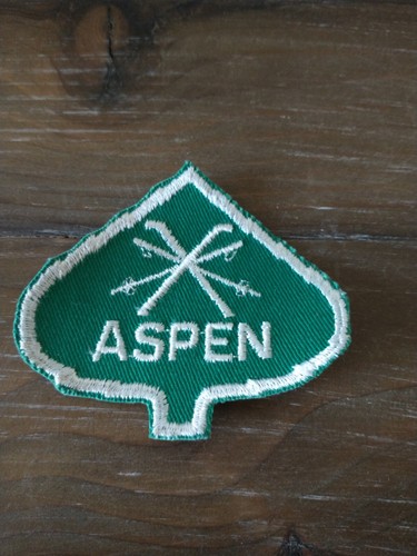Vintage aspen ski patch - patch,