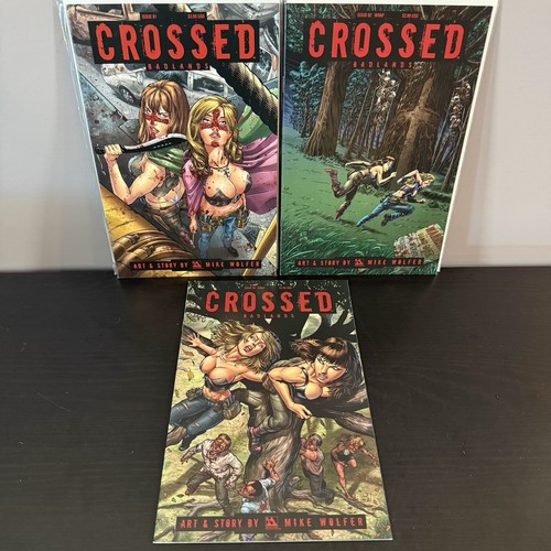 Crossed badlands comic lot 81 - crossed,