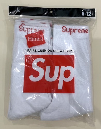 Supreme hanes crew socks - socks,
