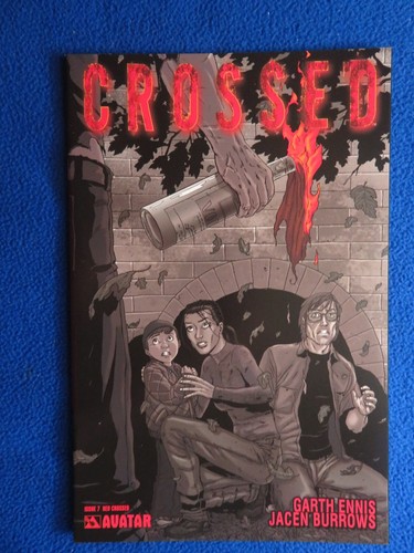 Crossed red order - crossed,