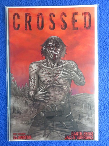 Crossed red 5 - , #5